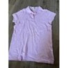 Polo rose Roly taille M 100% coton