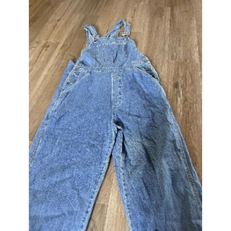 Salopette jean bleu 100% coton taille S