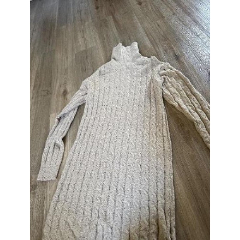 Robe pull marron  taille S