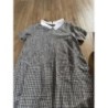 Robe à carreau noire et blanche Zara taille 10 ans 