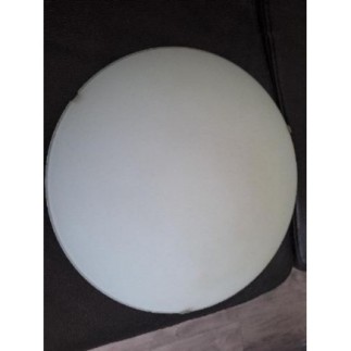 Applique ronde blanche 