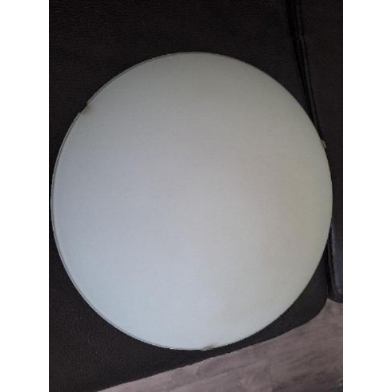 Applique ronde blanche 