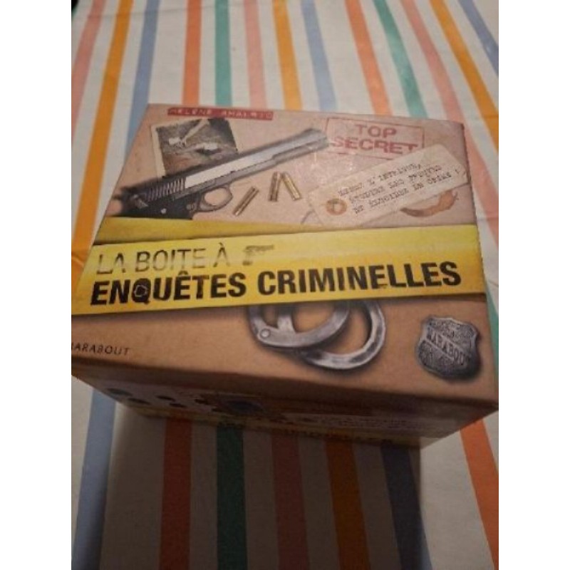 La boite à enquêtes criminelles - Marabout 