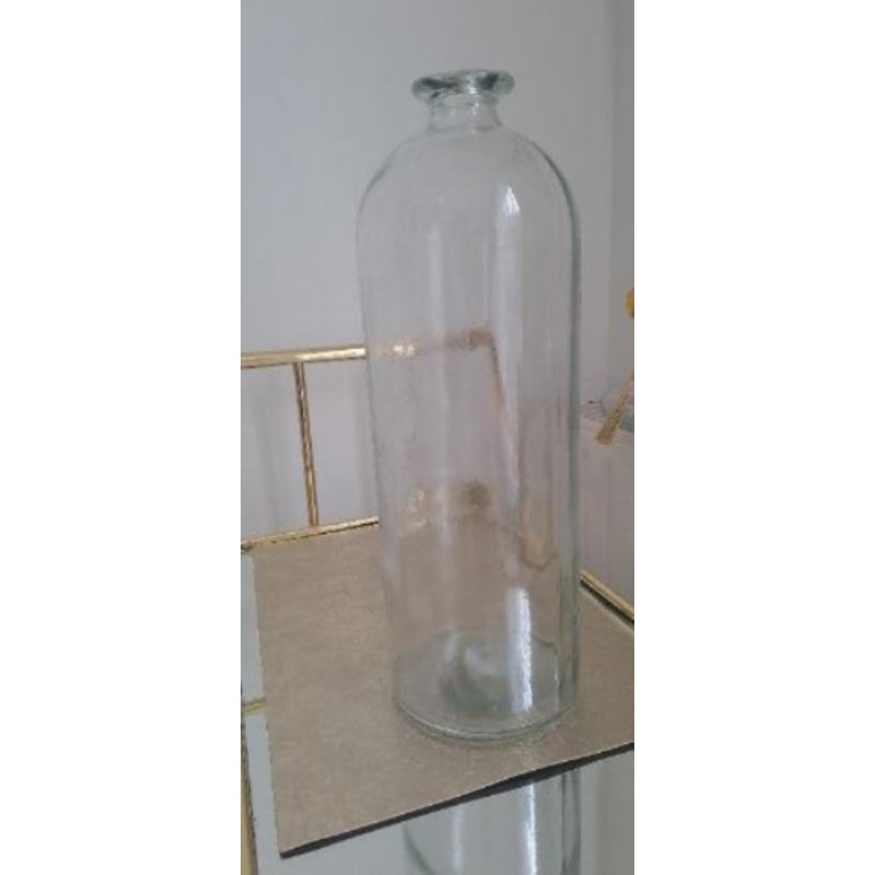 Grand vase transparent 