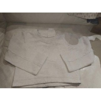 Pull top zara 9-10ans blanc...