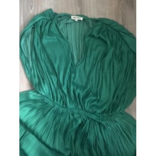 Robe verte taille 42 grain...