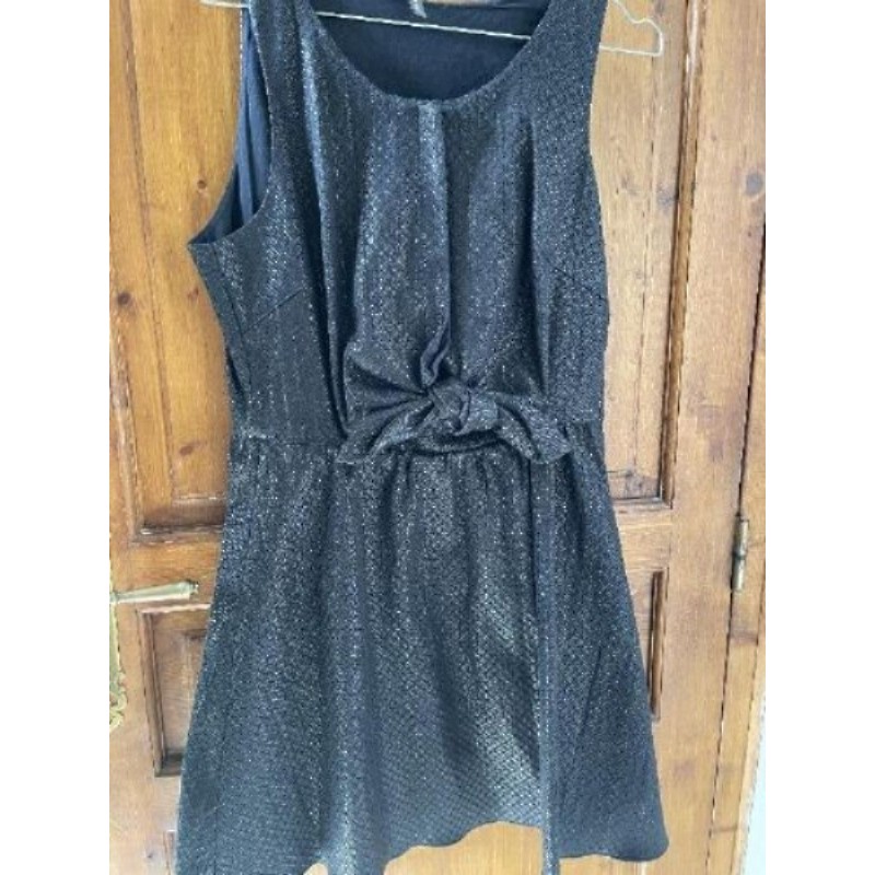 Robe noire Naf Naf brillante taille 40