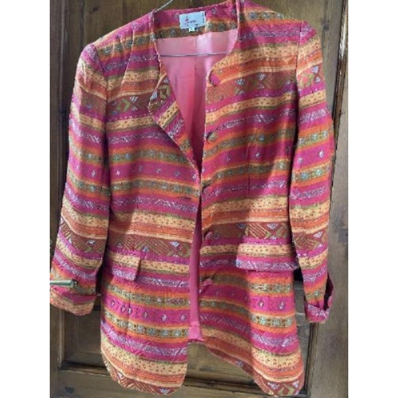 Veste multicolore taille S 