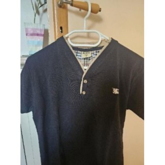 T shirt noir Burberry Homme...