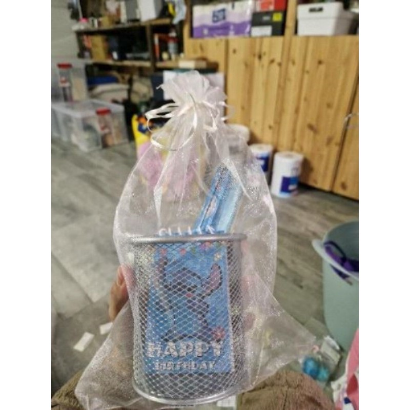 pot a crayon et accessoire stitch neuf 