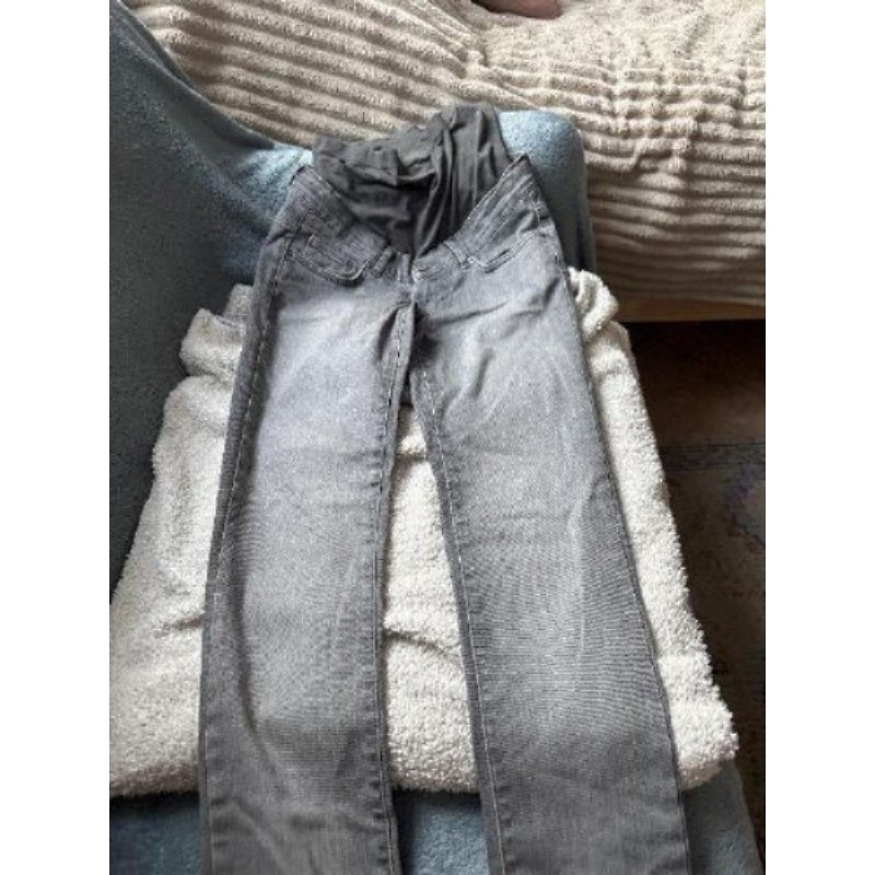 jean gris maternité « envie de fraise » taille 34