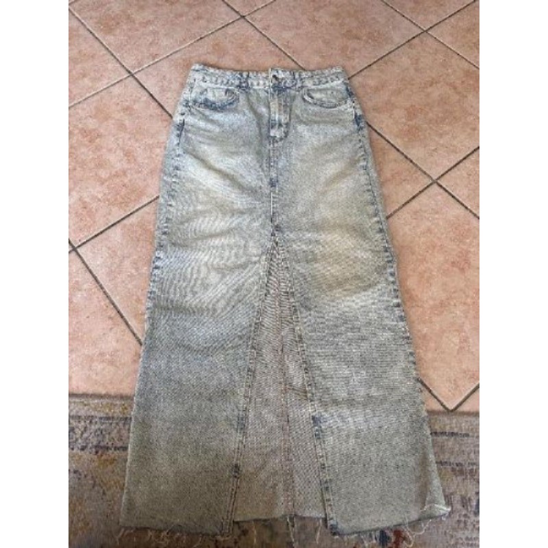 jupe en jean bleu jennyfer taille 36