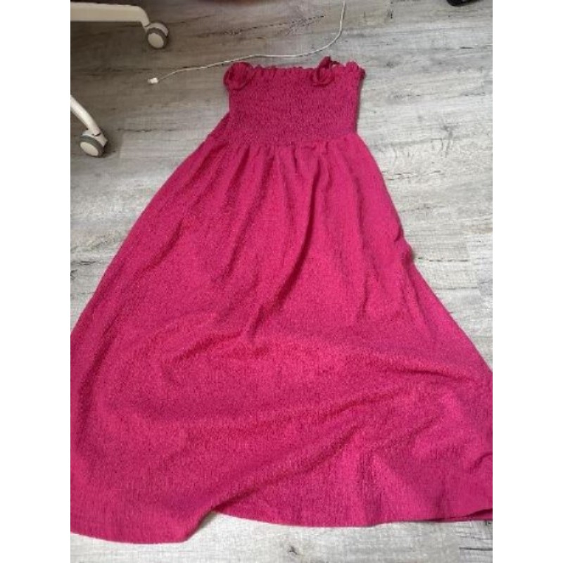 robe h&m d’été rose taille S