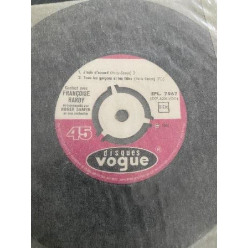Vinyle Francoise Hardy