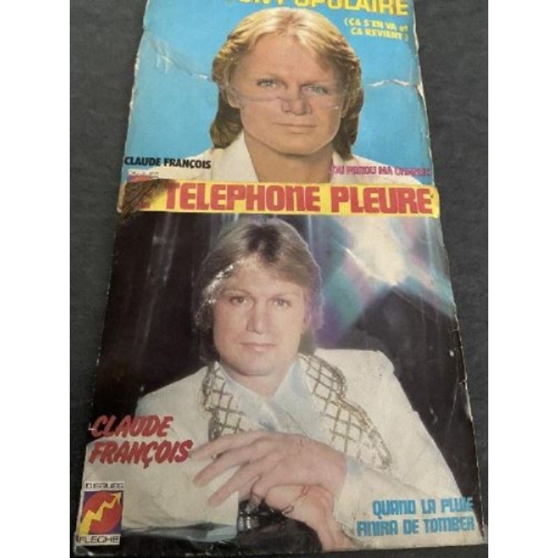 Lot de 2 vinyle Claude Francois