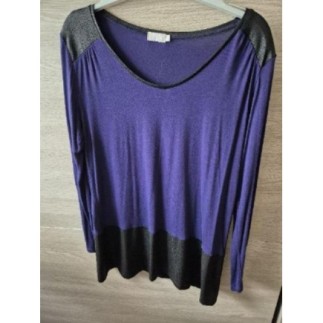 Tunique violette et noir...
