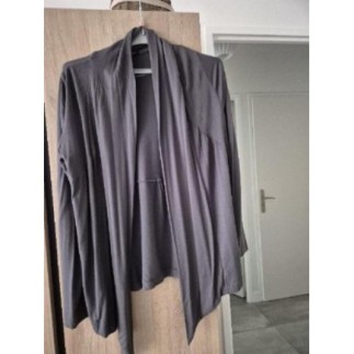 Gilet femme gris taille M