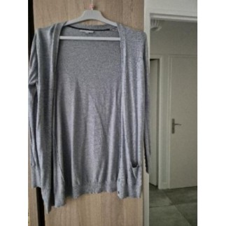 Gilet femme gris taille M