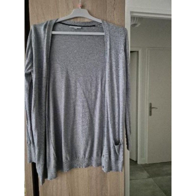 Gilet femme gris taille M