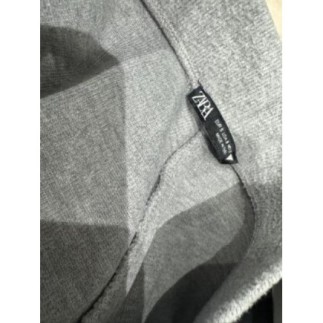 Pantalon laine gris ZARA...