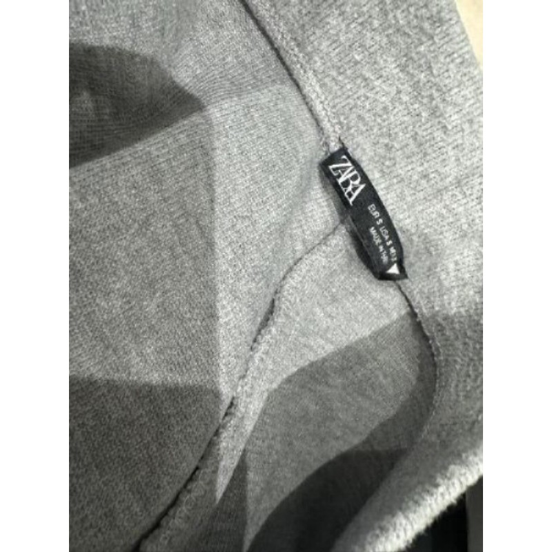 Pantalon laine gris ZARA taille S