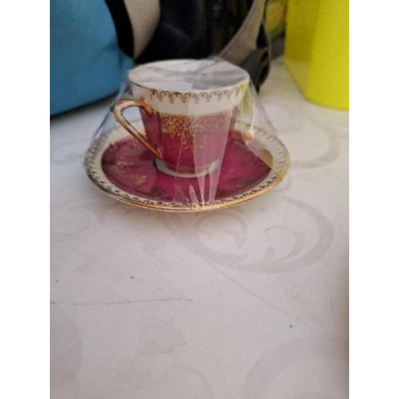 Tasse et coupelle vintage