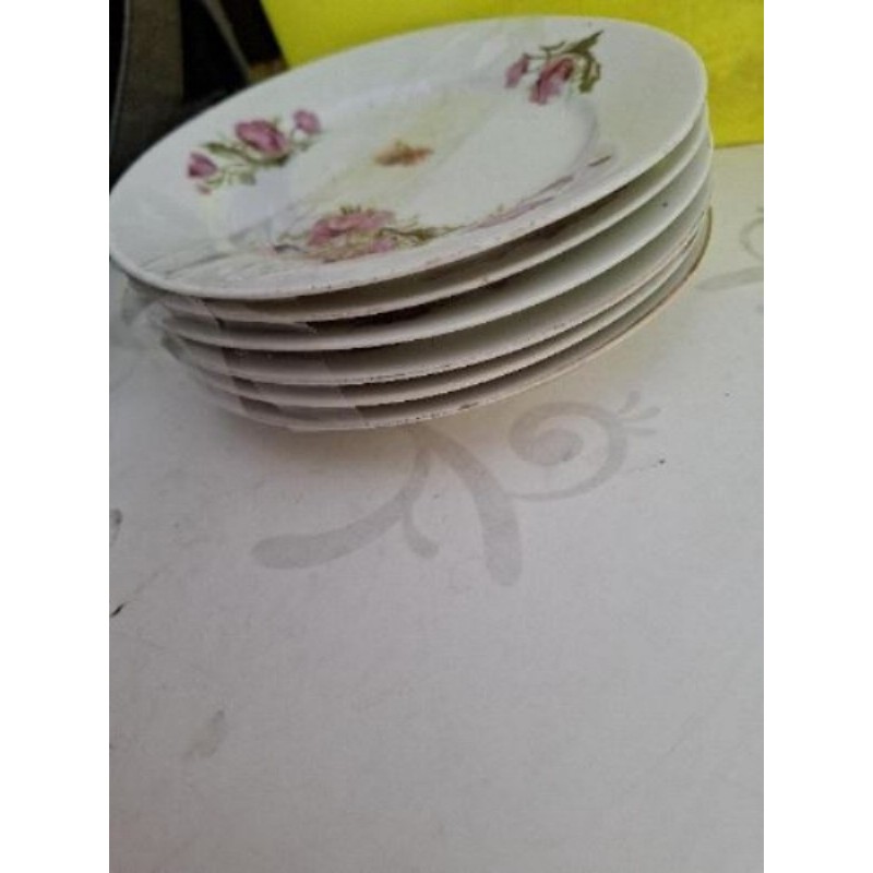 Lot de 6 petites assiettes