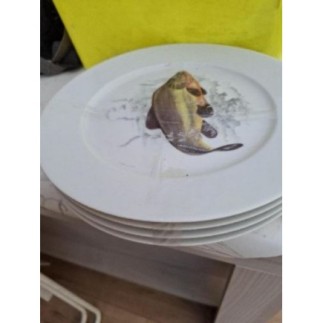 4 gdes assiettes a poisson 