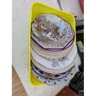 Assiettes vintages ou...