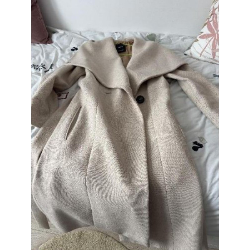 Manteau beige Mango Taille M