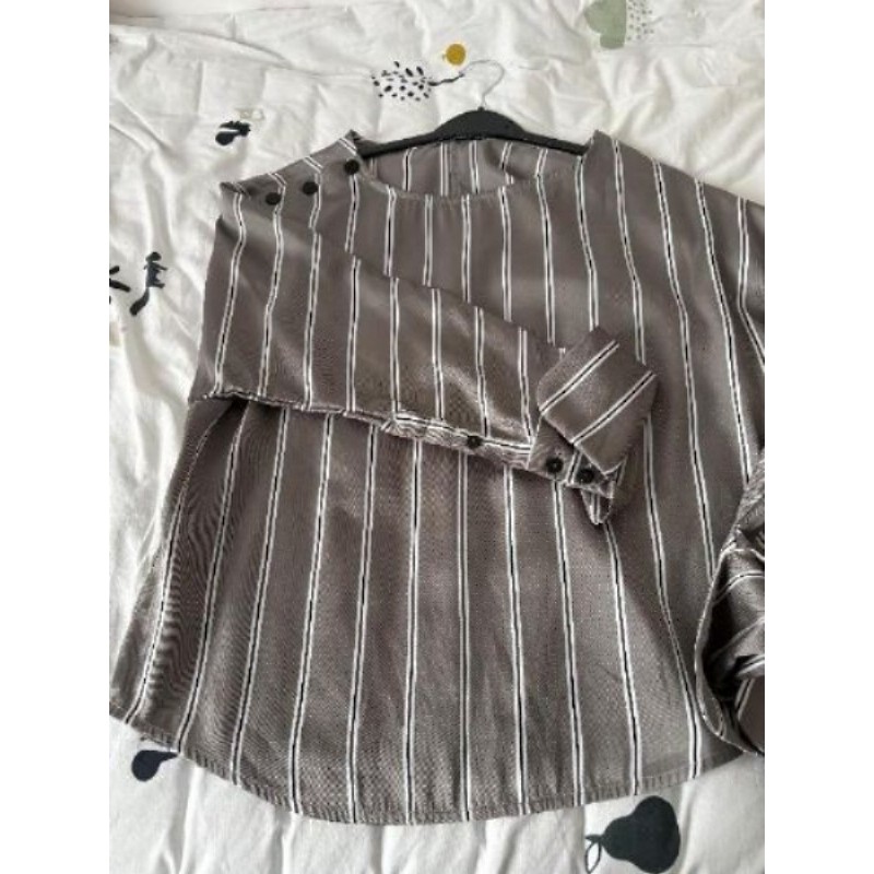 Chemisier gris Mango Taille S