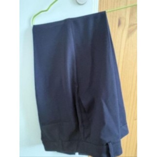 Pantalon bleu marine Mango...