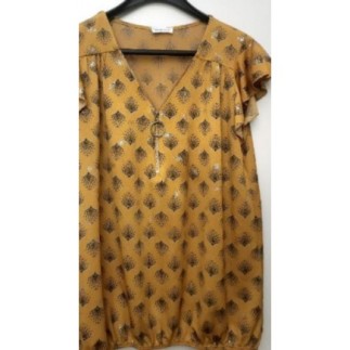 Haut jaune cache cache...