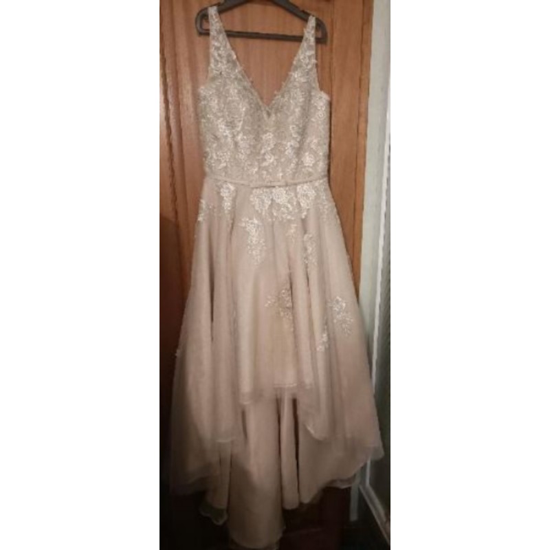 Robe soirée asymétrique taille 42