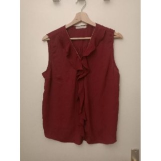 Débardeur bordeaux 5€ taille L