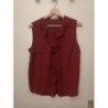 Débardeur bordeaux 5€ taille L