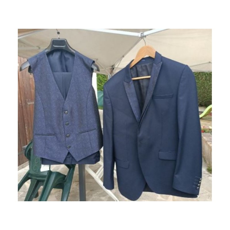 Costume cérémonie Bleu taille L