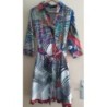 Robe colorée  marque DESIGUAL taille 44 mais convient au M