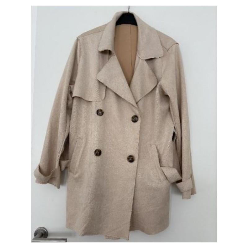 Veste 3/4 suédine 44