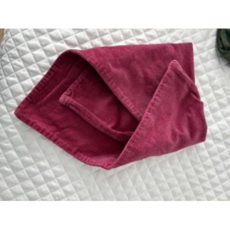 Housse de coussin rose