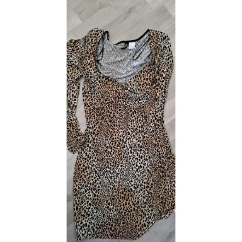 Robe leopard H&M S/M
