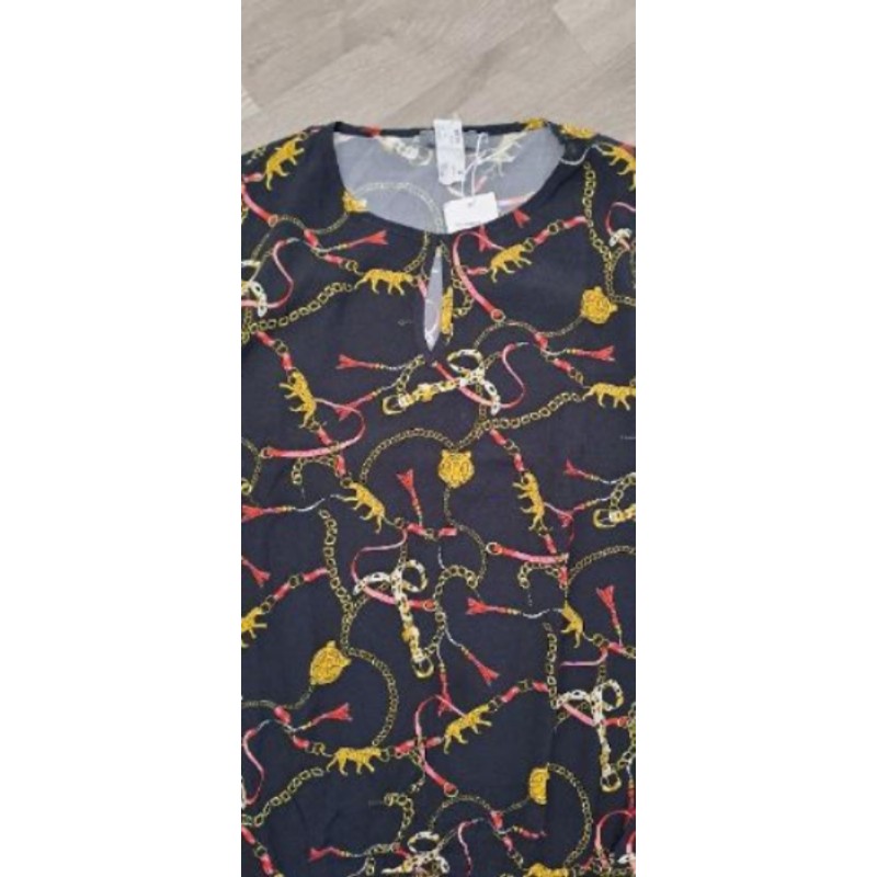 Chemisier leopards Geisha S neuf 