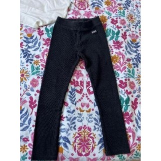 Pantalon legging noir Fille...