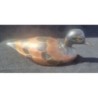 Canard Déco métal cuivre laiton