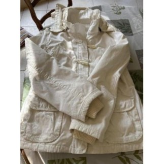 Blouson écru à capuche ETAM...