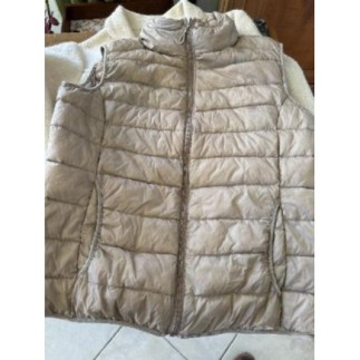 Veste sans manches marron...