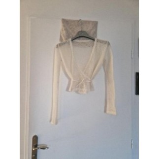 Cache cœur blanc Taille S 