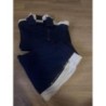 Ensemble bleu marine et blanc Lacoste taille 36 en coton 