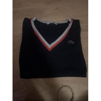 Polo Lacoste bleu nuit...