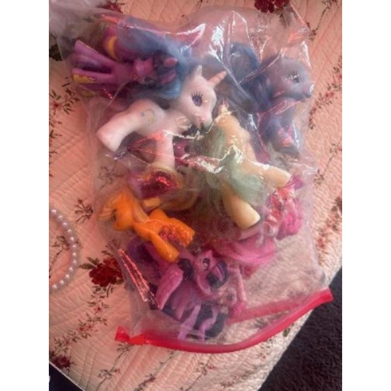 Lot de 14 pony hasbro vintage 